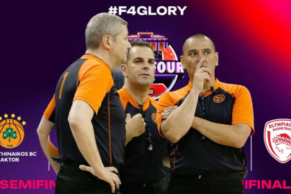 euroleague final 4 aftoi einai oi diaitites