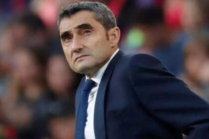 olybiakos o ernesto valverde stin aek arena