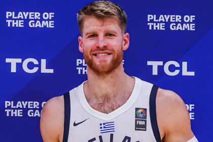 o tomas gouokap mvp tis ethnikis me slovenia