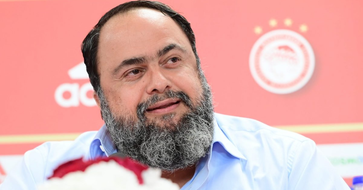 vangelis marinakis o proedros sygchairei ton