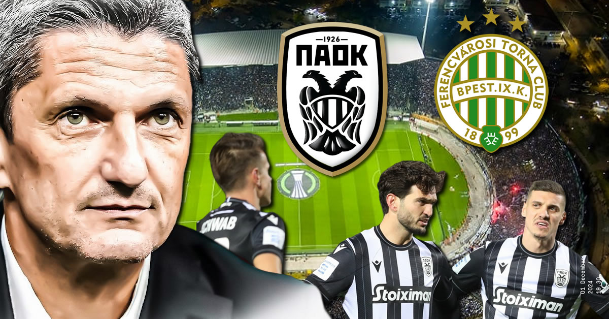 paok ferentsvaros live streaming pou tha deite