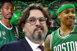 Ο Αϊζέια Τόμας σε δράση με τη φανέλα των Celtics, έρχεται στη Ζαλγκίρις Κάουνας για να αντικαταστήσει τον Λόνι Γουόκερ